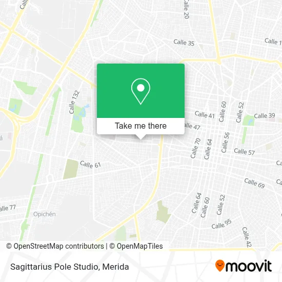 Sagittarius Pole Studio map