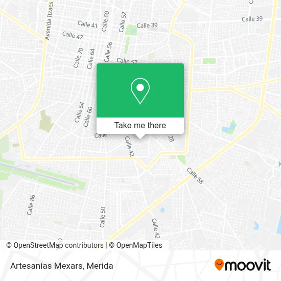 Artesanías Mexars map