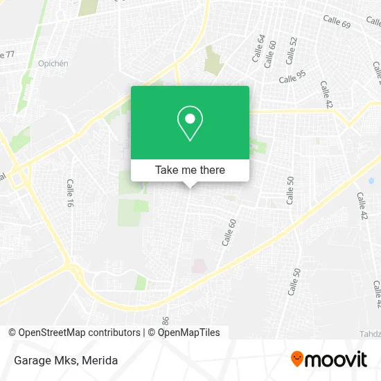 Garage Mks map