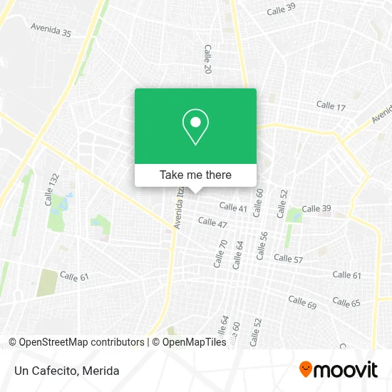 Un Cafecito map