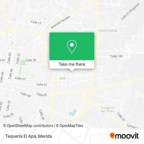 Taquería El Apá map
