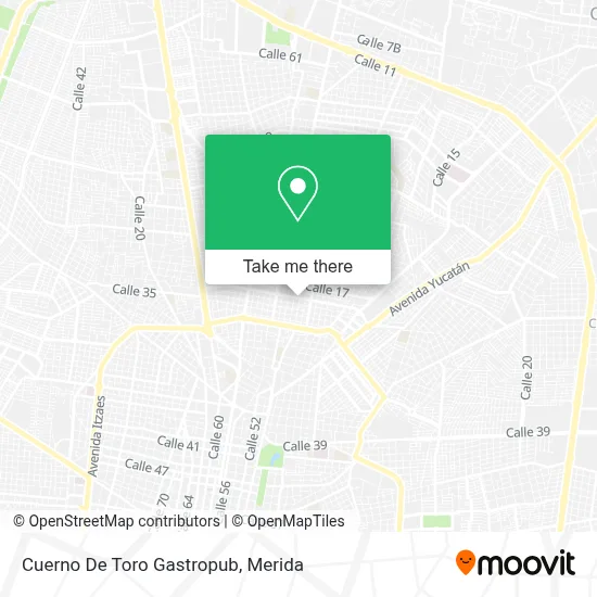 Cuerno De Toro Gastropub map