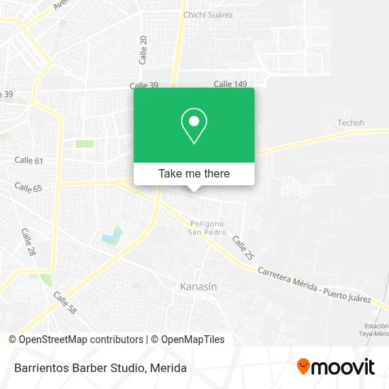 Barrientos Barber Studio map