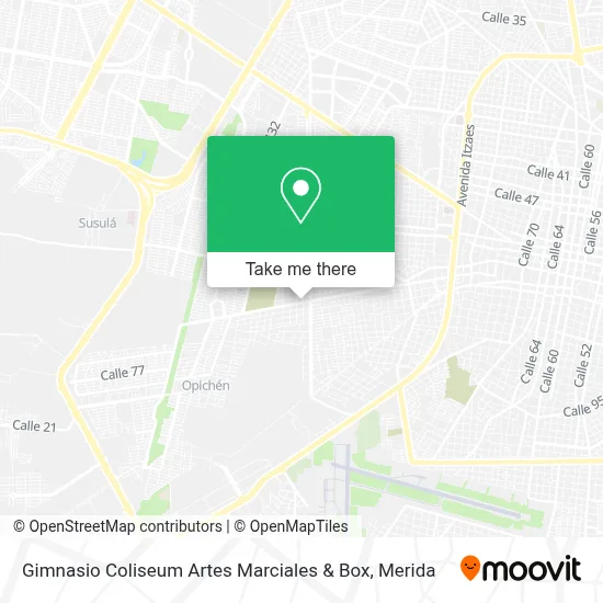 Gimnasio Coliseum Artes Marciales & Box map