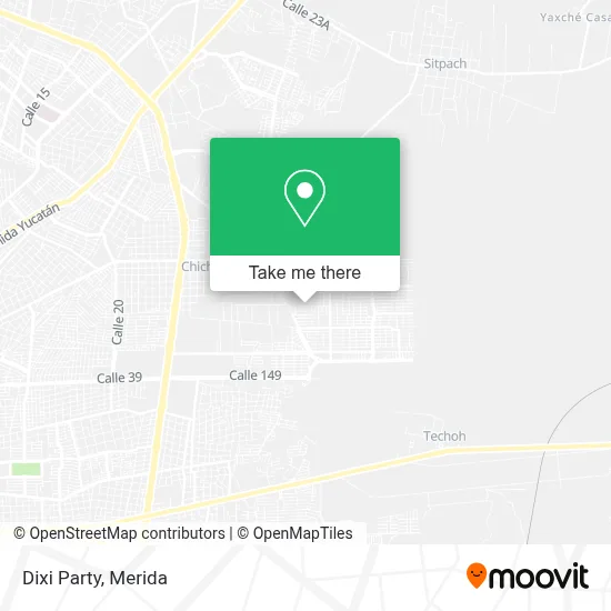 Dixi Party map