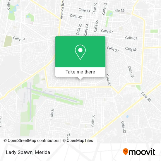 Lady Spawn map