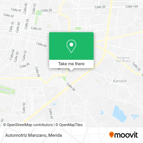 Automotriz Manzano map