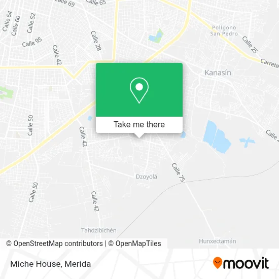 Miche House map
