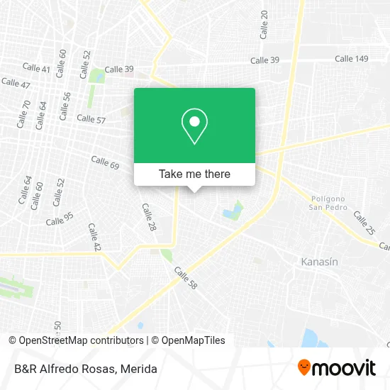 B&R Alfredo Rosas map