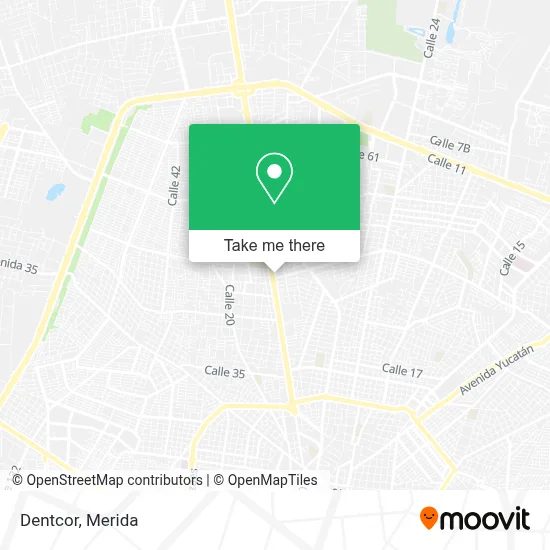 Dentcor map