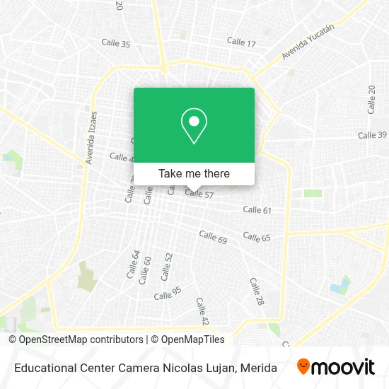 Educational Center Camera Nicolas Lujan map