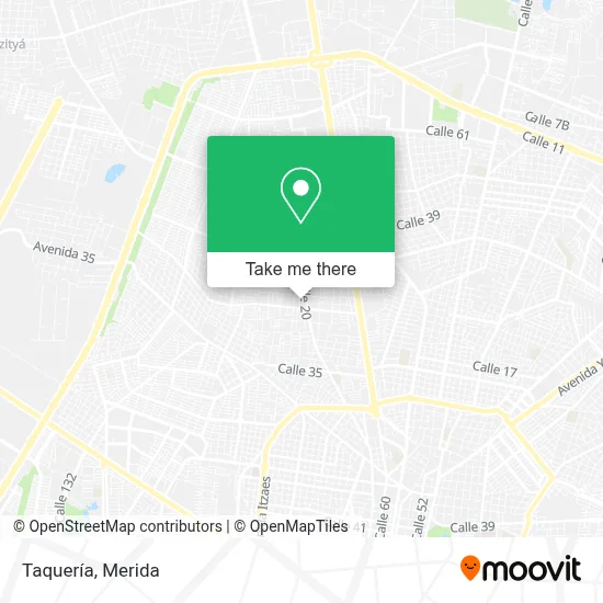 Taquería map