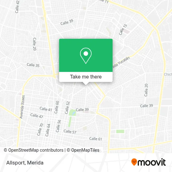 Allsport map