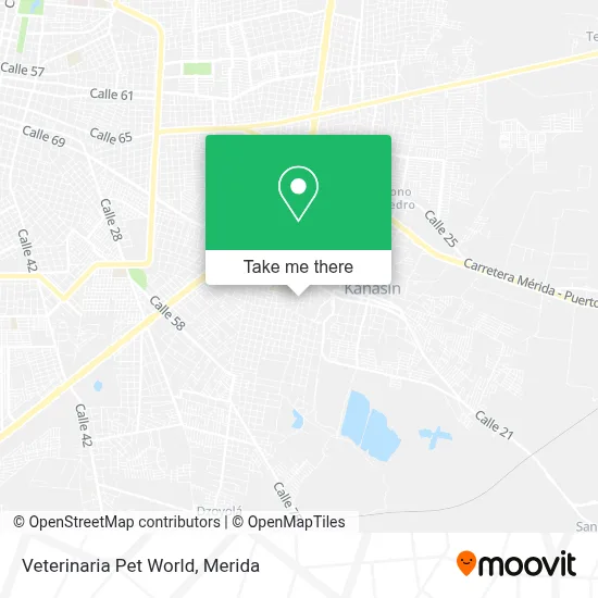 Veterinaria Pet World map