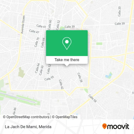 La Jach De Mami map