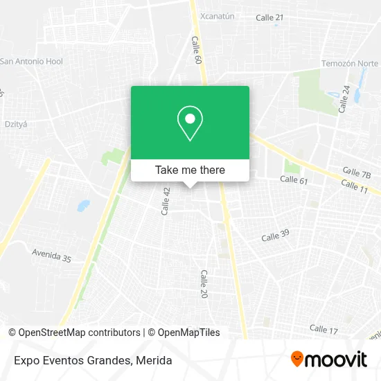Expo Eventos Grandes map