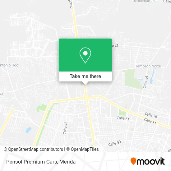Pensol Premium Cars map
