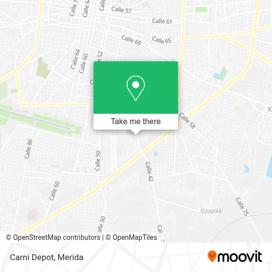 Carni Depot map