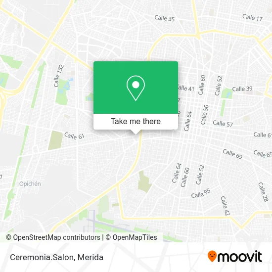 Ceremonia.Salon map