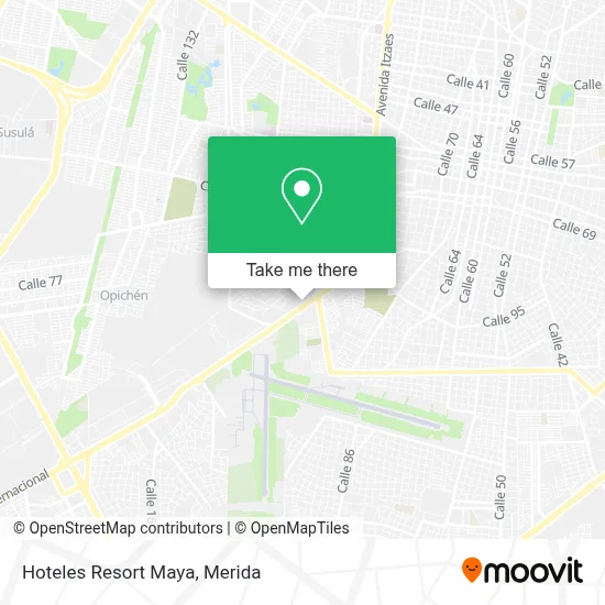 Hoteles Resort Maya map