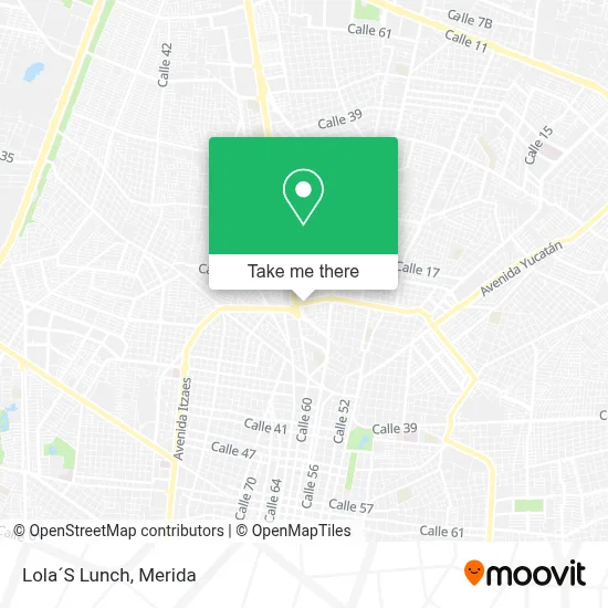 Lola´S Lunch map