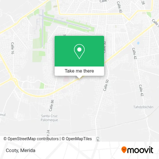 Ccoty map
