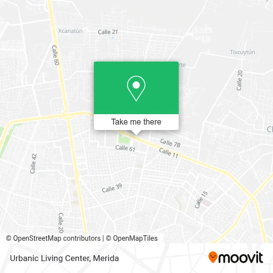 Urbanic Living Center map
