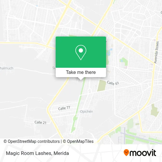 Magic Room Lashes map