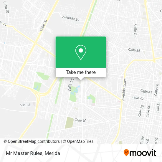 Mr Master Rules map