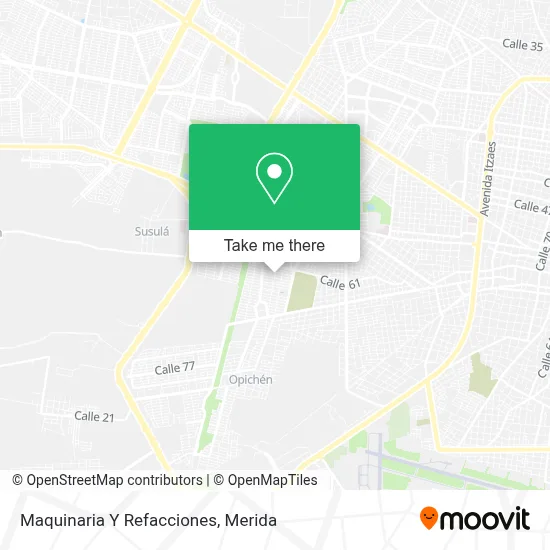 Maquinaria Y Refacciones map