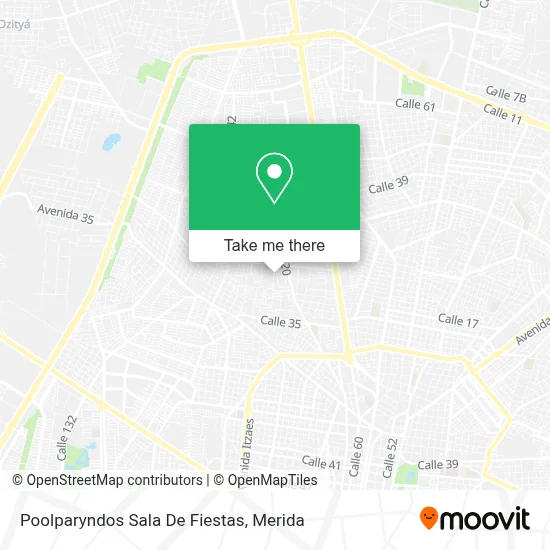 Poolparyndos Sala De Fiestas map