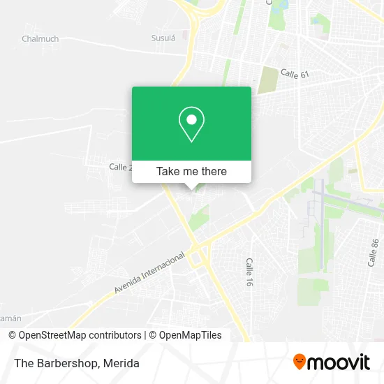 La Barberia map