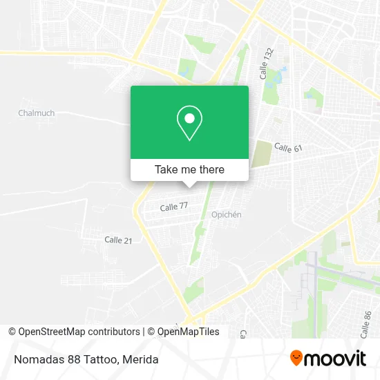 Nomadas 88 Tattoo map