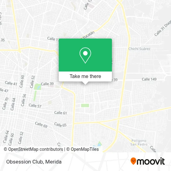 Obsession Club map