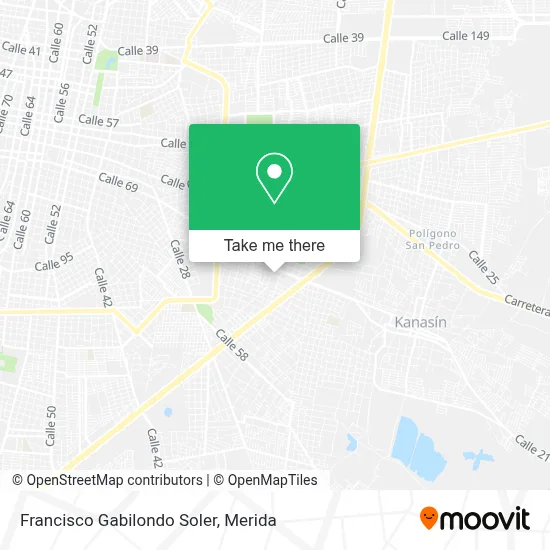 Francisco Gabilondo Soler map