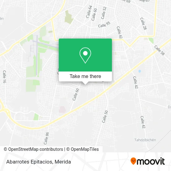 Abarrotes Epitacios map