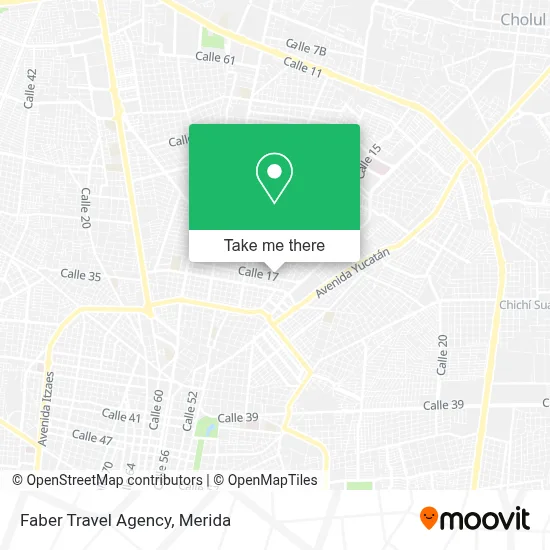 Faber Travel Agency map