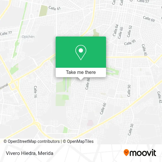 Vivero Hiedra map