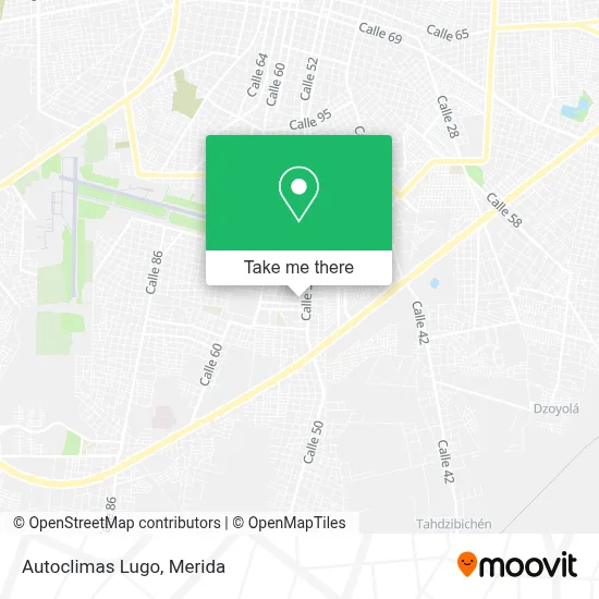 Autoclimas Lugo map