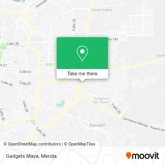 Gadgets Maya map
