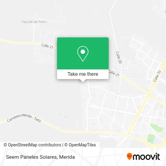 Seem Paneles Solares map