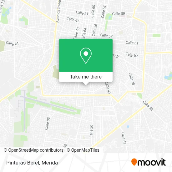 Pinturas Berel map