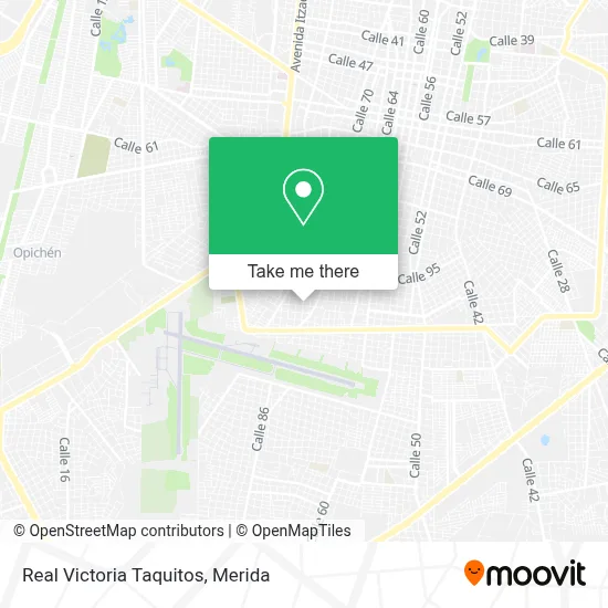 Real Victoria Taquitos map