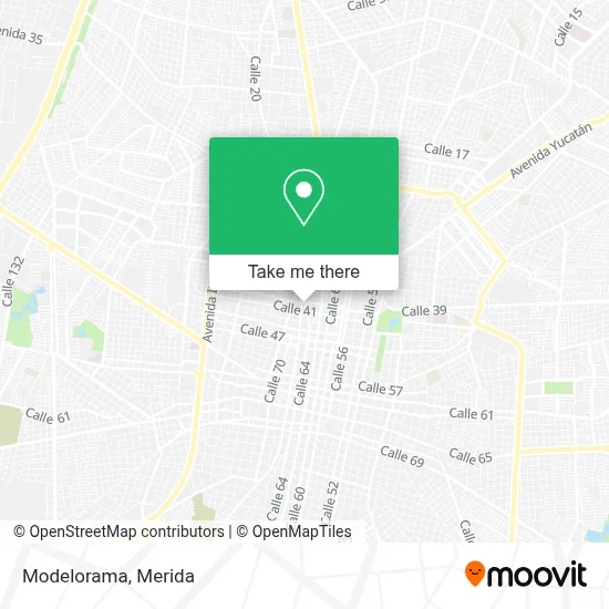Modelorama map