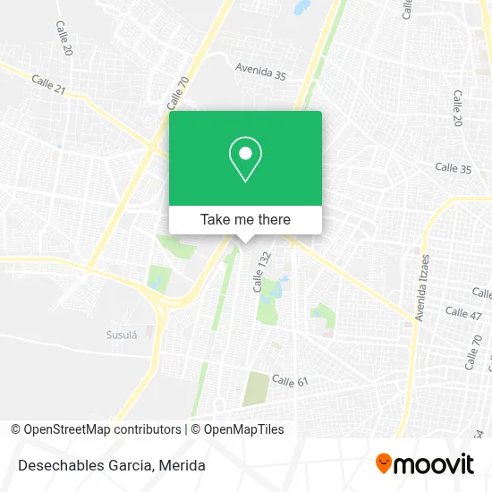 Desechables Garcia map