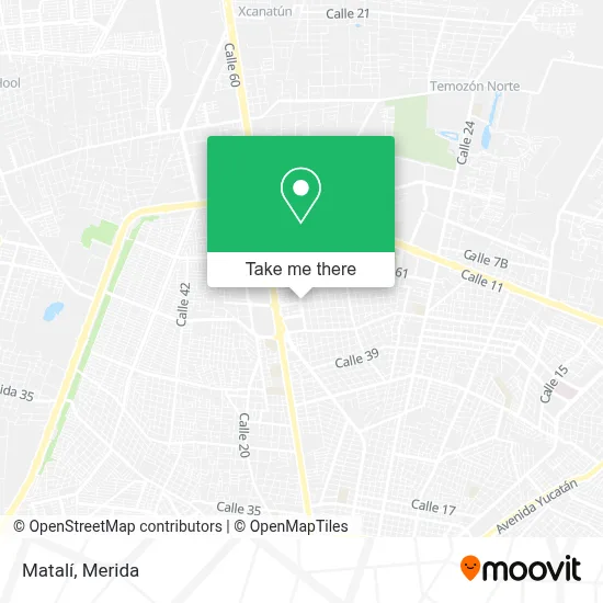 Matalí map