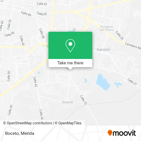 Boceto map