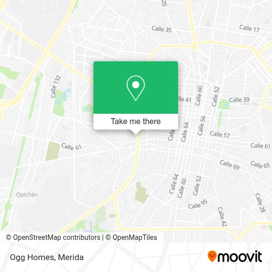 Ogg Homes map