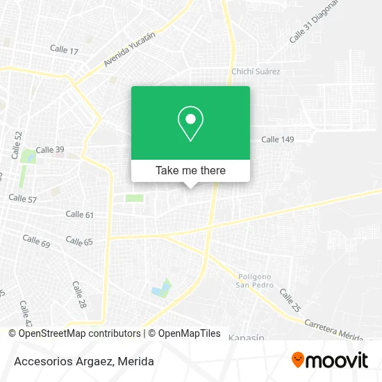 Accesorios Argaez map