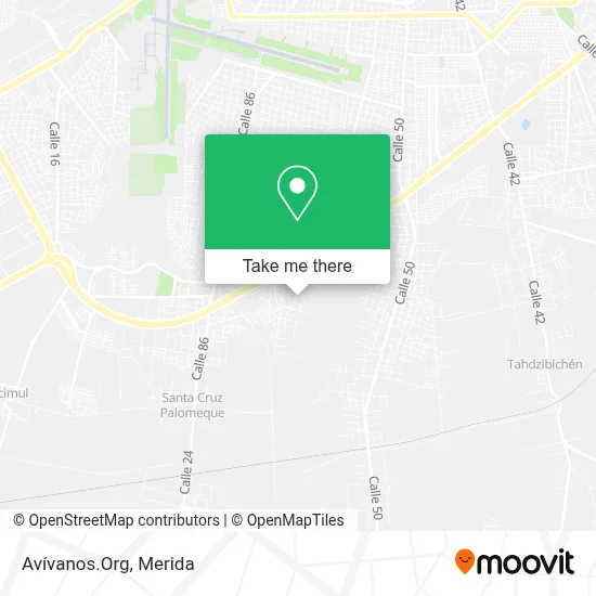 Avívanos.Org map